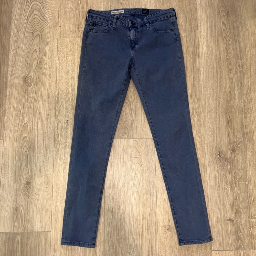 Aritzia Women's Dark Blue Skinny Jeans